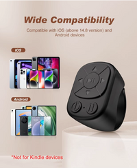 TikTok scrolling ring remote control compatibility image
