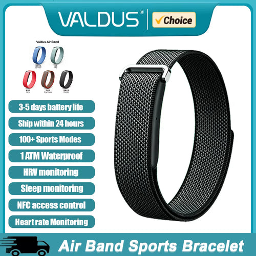 Air Band Smart Bracelet Man Woman Heart Rate Blood Pressure Sleep Calorie Fitness Tracker Waterproof NFC New Smartwatch