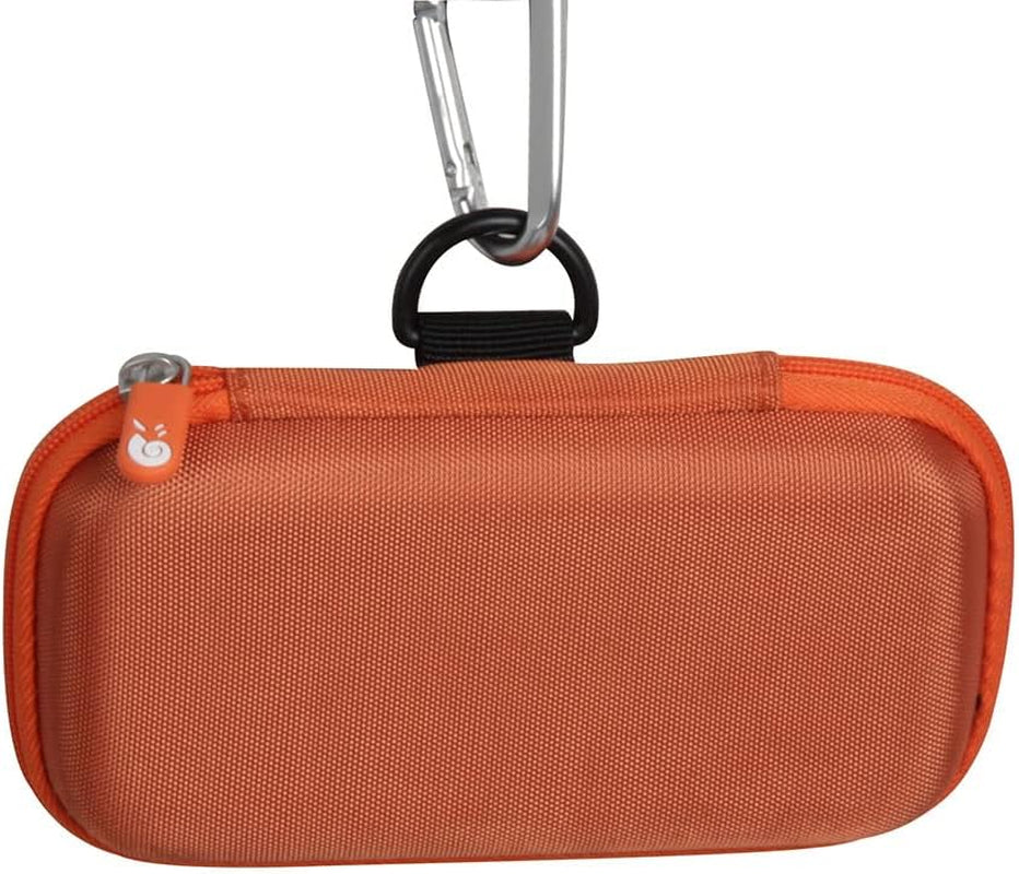 Hard Travel Case for INIU Portable Charger 10000Mah Power Bank [2022 Version] (Orange)